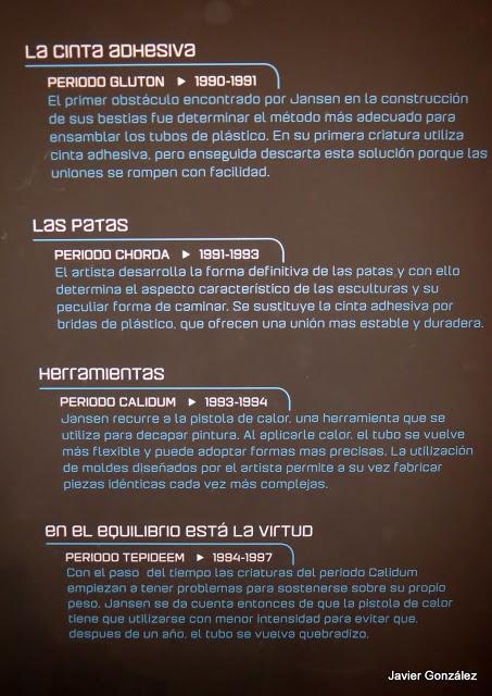 Asombrosas criaturas. Theo Jansen. Stranbeest Espacio Telefónica. Fundación Teléfónica