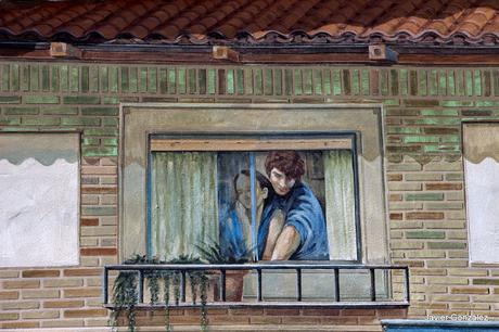 10 Increíbles Trampantojos y murales en Navalcarnero por Alberto Pirrongelli