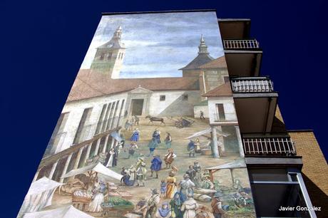 10 Increíbles Trampantojos y murales en Navalcarnero por Alberto Pirrongelli