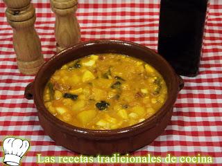 Receta de Potaje de Garbanzos