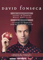 Conciertos de David Fonseca en Madrid y Barcelona