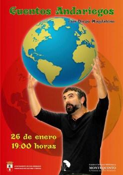 Cuentacuentos en familia: ‘Cuentos andariegos’ con Diego Magdaleno