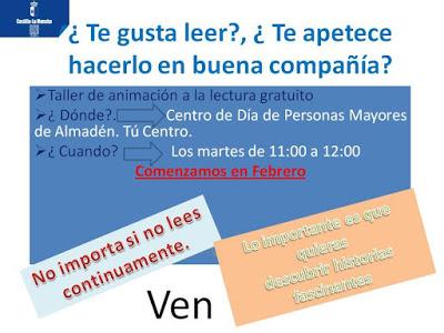 Actividades del Centro de Día de Mayores de Almadén