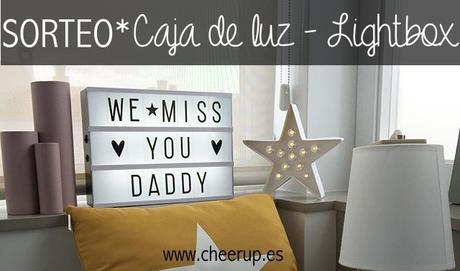 EL RINCÓN DEL EMPREDEDOR: Cheer UP y SORTEO de una CAJA DE LUZ!!!