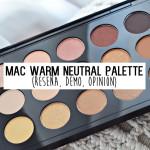 MAC WARM NEUTRAL PALETTE