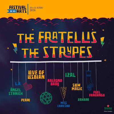 The Fratellis y The Strypes, Nuevas Confirmaciones del Festival de Les Arts 2016
