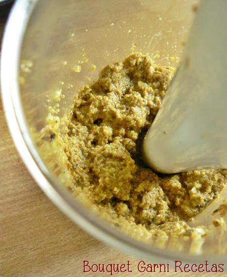 Paté de aceitunas y hongos Portobello Paté de aceitunas y hongos Portobello