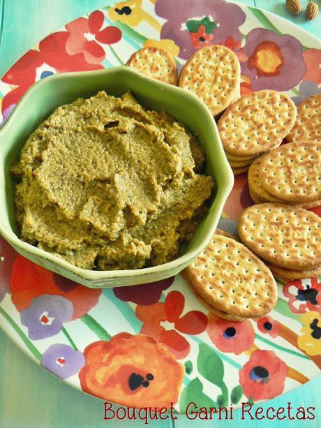 Paté de aceitunas y hongos Portobello Paté de aceitunas y hongos Portobello