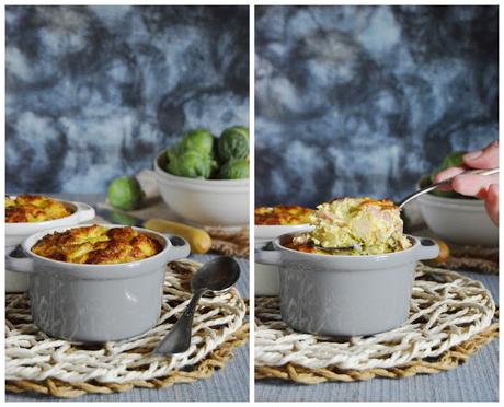 Cazuelitas de coles de bruselas