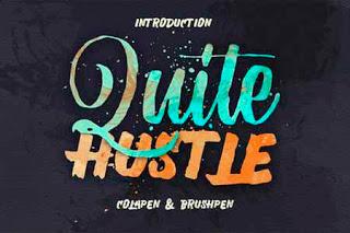 Quite Hustle (tipografía)