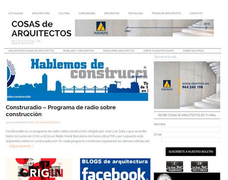 Entrevista al autor del Blog de arquitectura cosas de arquitectos