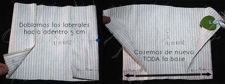 Coser un bolso / Tipos de bases