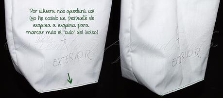 Coser un bolso / Tipos de bases