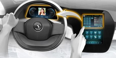 ASí serán los tableros y consolas de carros en el futuro