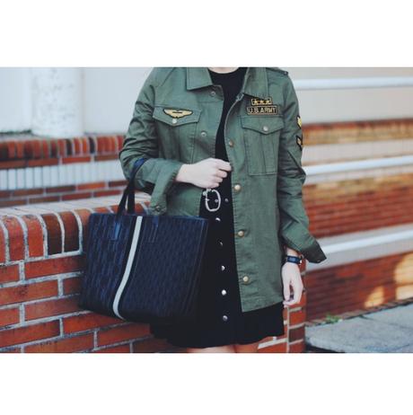 Military jacket.