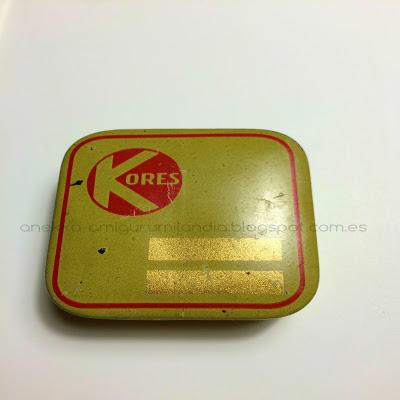 Korex caja metálica vintage