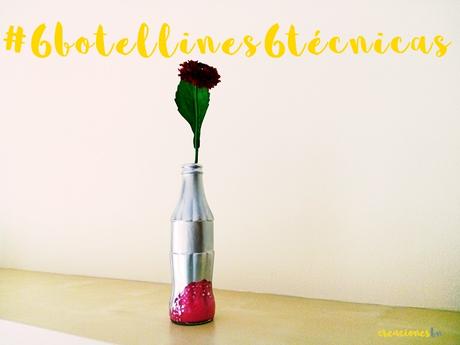 #6botellines6técnicas 5- Pintura en spray