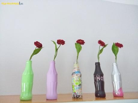 #6botellines6técnicas 5- Pintura en spray