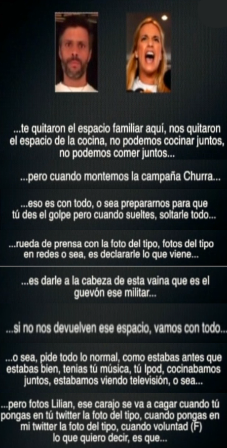 No arriesguen a Leopoldo López!