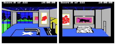 El díscolo Larry busca a la chica de sus sueños en Colecovision