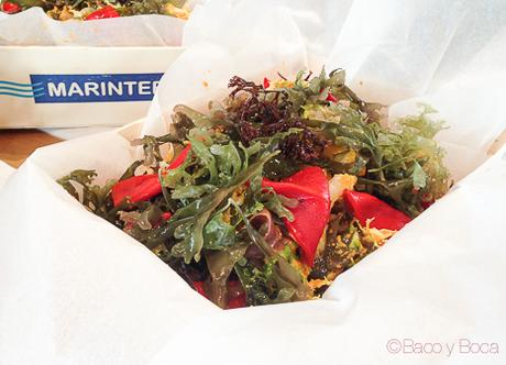 ensalada La pepa del mar Sitges Baco y Boca origens garraf