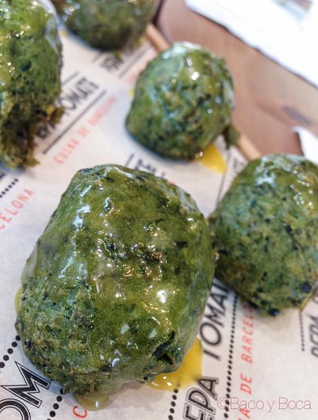 buñuelos espigalls La pepa del mar Sitges Baco y Boca origens garraf