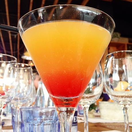 Bellini de malvasia La pepa del mar Sitges Baco y Boca origens garraf