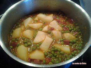 Guisantes a la antigua