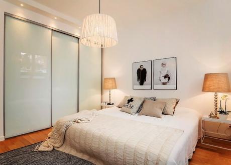 Un salón calido. La importancia de los textiles y la madera vee spears bedroom