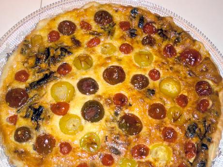 Tarta salada de cherrys