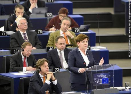 Beata Szydło, Parlamento Europeo