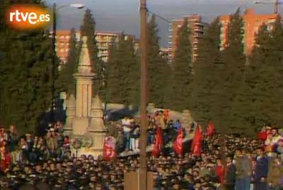 El día de Tierno Galván: El adiós. Madrid, 1986