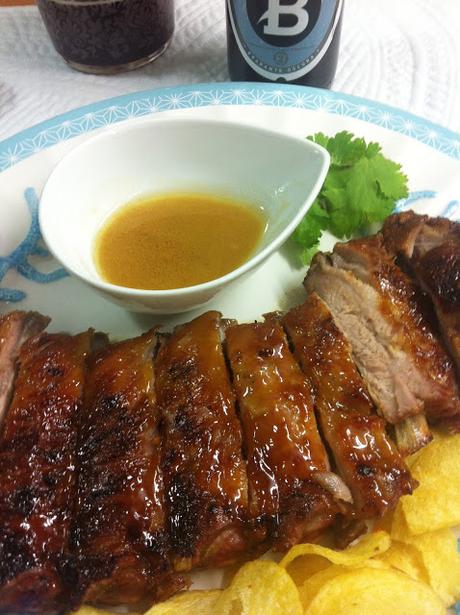 Costillas De Cerdo Con Salsa De Mostaza Y Miel