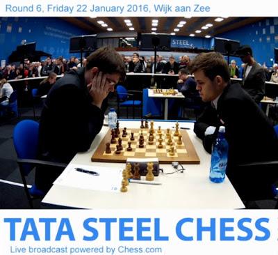 Magnus Carlsen en Wijk aan Zee (Holanda) – Torneo Tata Steel Masters 2016 (VI)