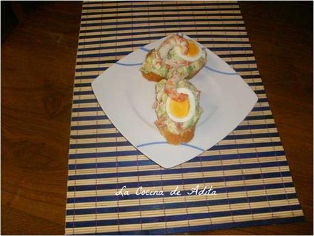 Cocktail  de  cangrejos