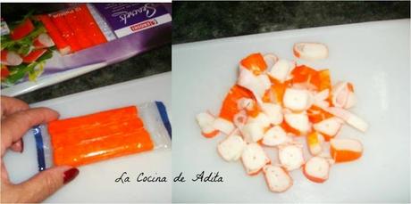 Cocktail  de  cangrejos