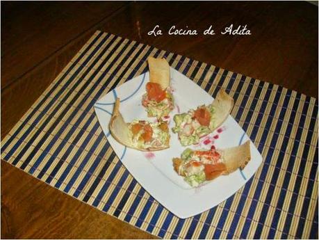 Cocktail  de  cangrejos