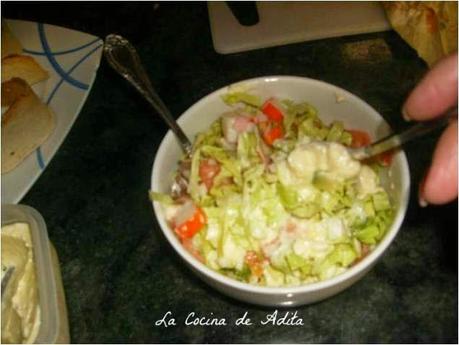 Cocktail  de  cangrejos