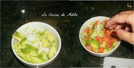 Cocktail  de  cangrejos