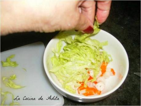 Cocktail  de  cangrejos