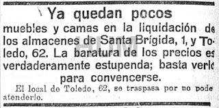Madrid, cien años atrás. 23 de enero de 1916