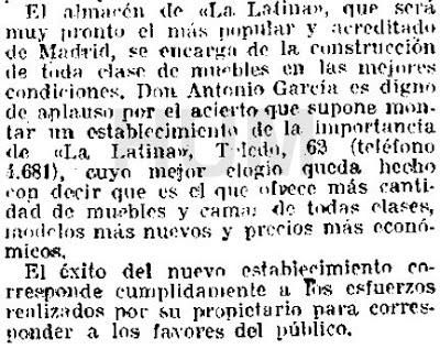 Madrid, cien años atrás. 23 de enero de 1916
