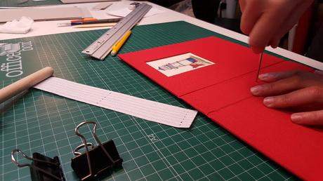 Taller Long stich, Las ideas de Yoli en Bilbao.