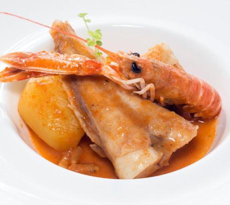 Sábado con #366Recetas.. Hoy Suquet de Rape y Cigalas