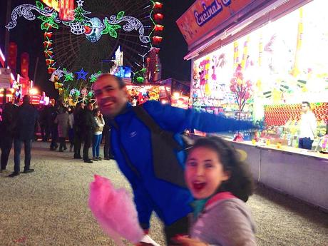 blog diario, solo yo, ropa deportiva, decathlon, hacer deporte, caminata, marcha, running, cortavientos, sudadera, termica, feria, noria, manzana de caramelo, algodón de azúcar, 