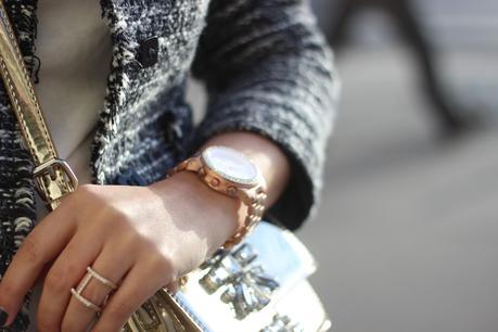 Jeans + Chaqueta Tweed