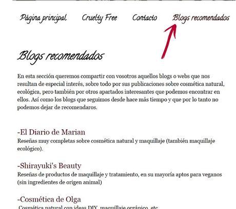 Nueva sección: Blogs Recomendados Nueva sección: Blogs Recomendados
