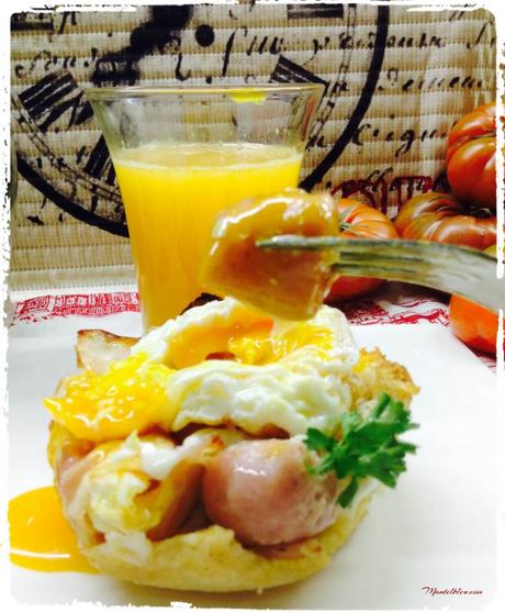 Tartaleta de huevo con salchicha 3