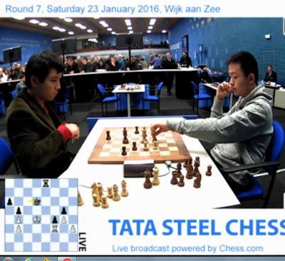 Wei Yi en Wijk aan Zee (Holanda) – Torneo Tata Steel Masters 2016 (VII)