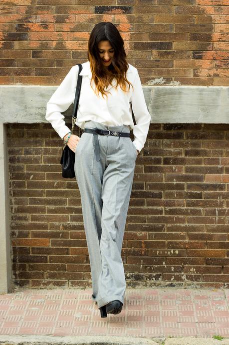 shirt and palazzo pants